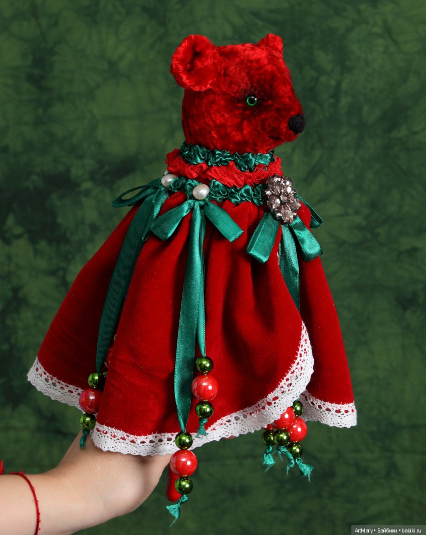 Мишки Marotte "Новогодний карнавал" (фото 10)