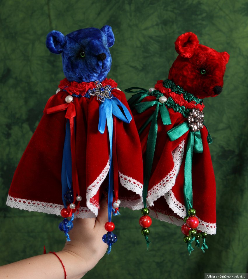 Мишки Marotte "Новогодний карнавал"