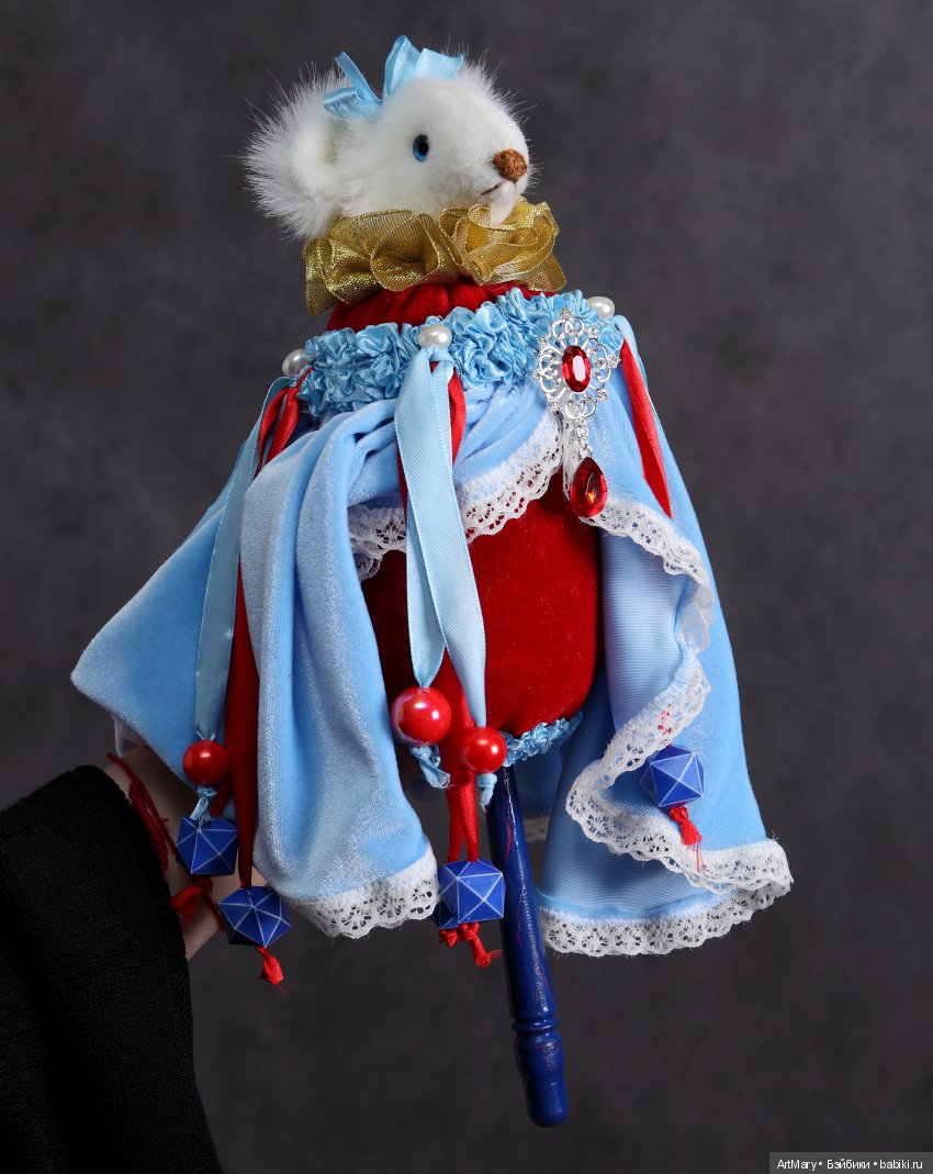 Мышка Принцесса — Текстильные игрушки и примитивы: кофейные