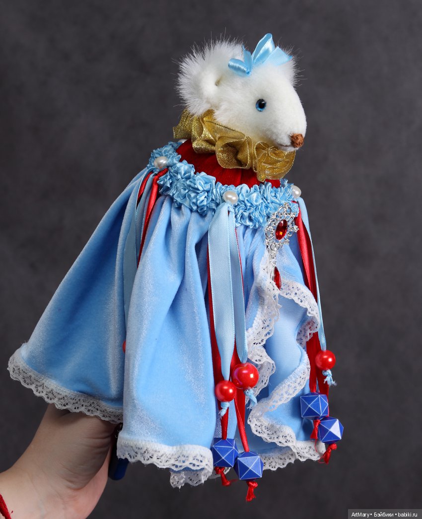 Мышка Принцесса — Текстильные игрушки и примитивы: кофейные