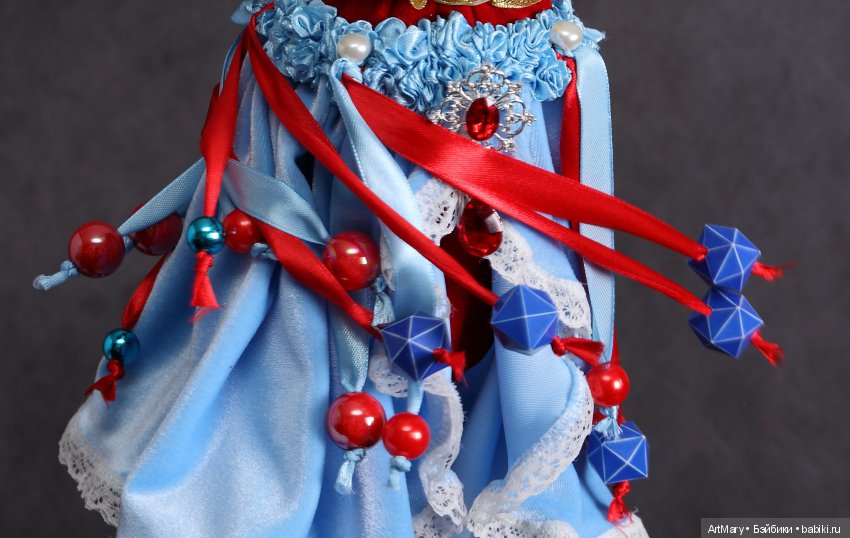 Мышка Принцесса — Текстильные игрушки и примитивы: кофейные (фото 3)