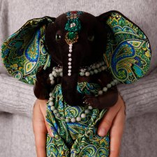 Black Ganesha. Алтарный