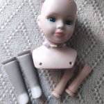 Голова, руки и ноги для изготовления куклы