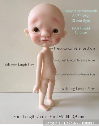 Baby Dee by Dododolls — Куклы Dododolls (Дододоллс): шарнирные БЖД (Tiny BJD)