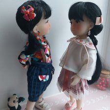 Две ДжиДжи разных выпусков. Сестрички