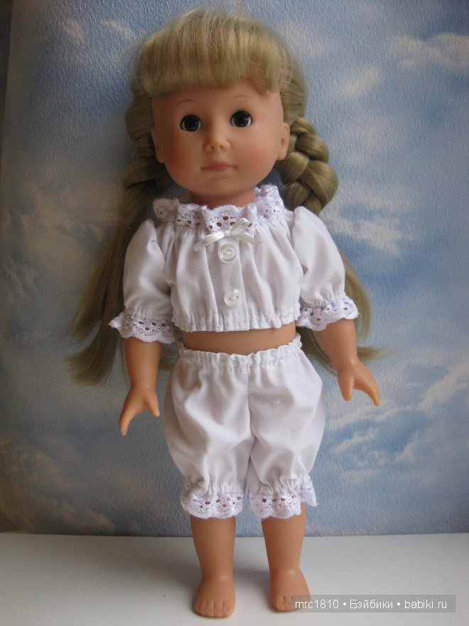 Знакомство. Крошка Готц — Одежда и обувь для кукол своими руками: фото (фото 5)
