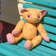 Выкройка игрушки, мишка. Научите, пожалуйста