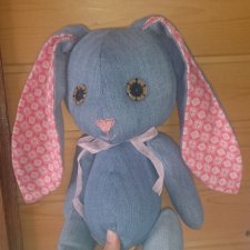 Дача. Дети. Зайка.