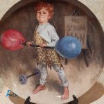 Тарелка из серии Детский цирк.