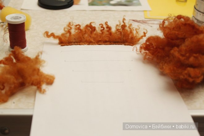 Рыжее чудо. Паричок для реалика