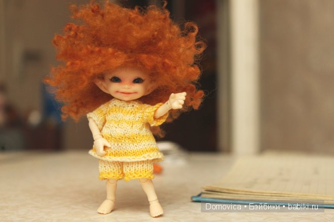 Рыжее чудо. Паричок для реалика (фото 5)