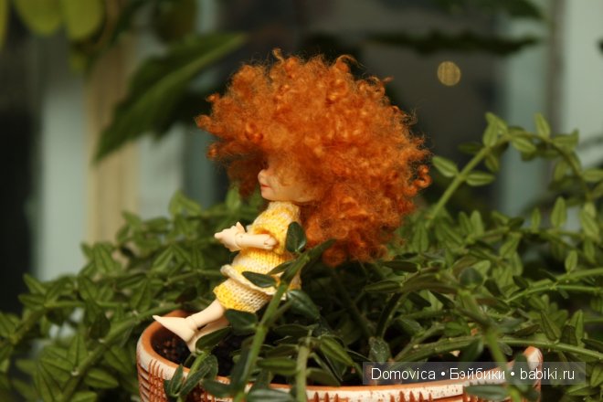 Рыжее чудо. Паричок для реалика (фото 4)