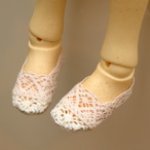 Балетки из хлопкового кружева, почти мастер-класс