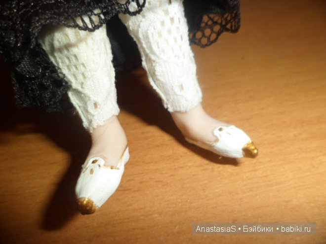 Моя вторая авторская куколка из пластики (фото 3)