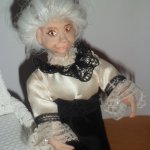 Моя вторая авторская куколка из пластики