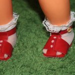 Первый опыт в создании босоножек..