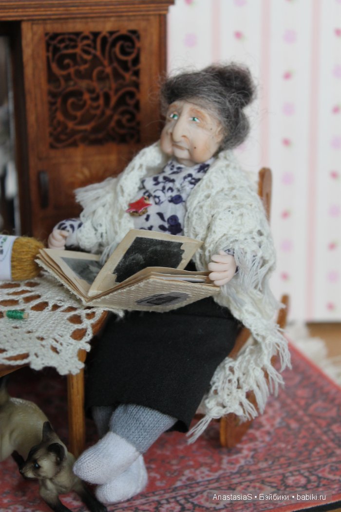 Воспоминания. Авторская кукла (фото 3)