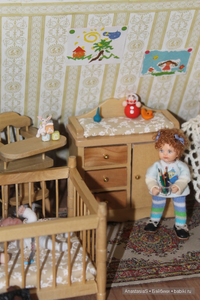 Дом молодых. Кукольная миниатюра (фото 5)