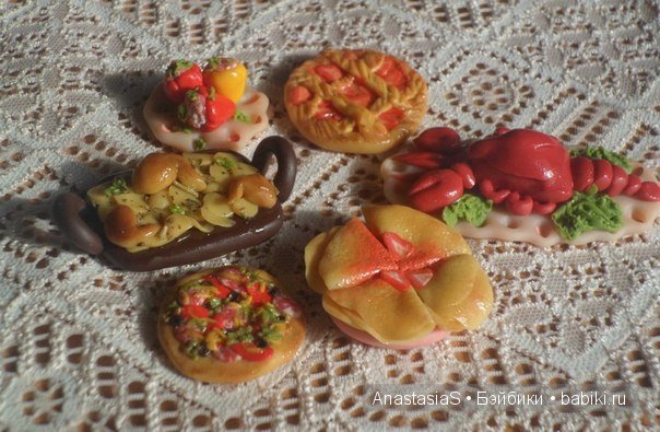 Миниатюра для кукол - вкусняшки маленького мира