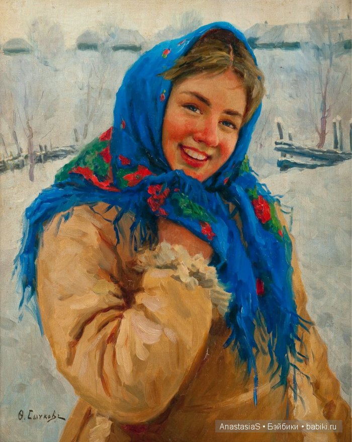 Девушка-зима. Я ее слепила, из того, что было (фото 4)