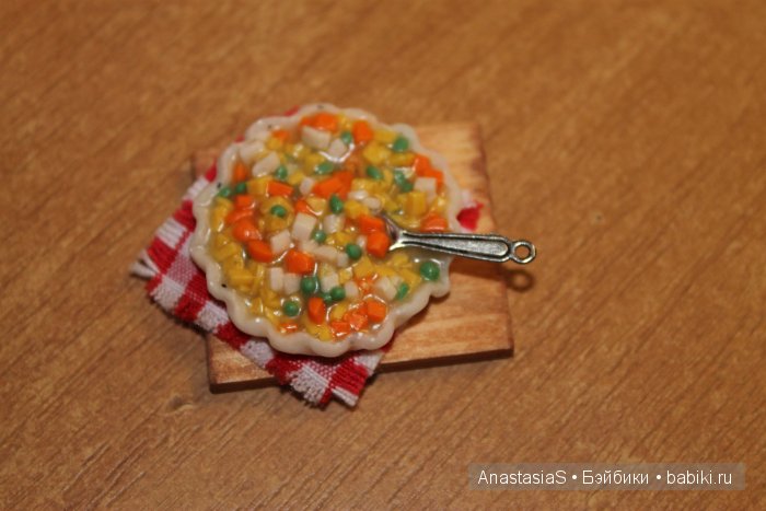 Миниатюра для кукол - вкусняшки маленького мира