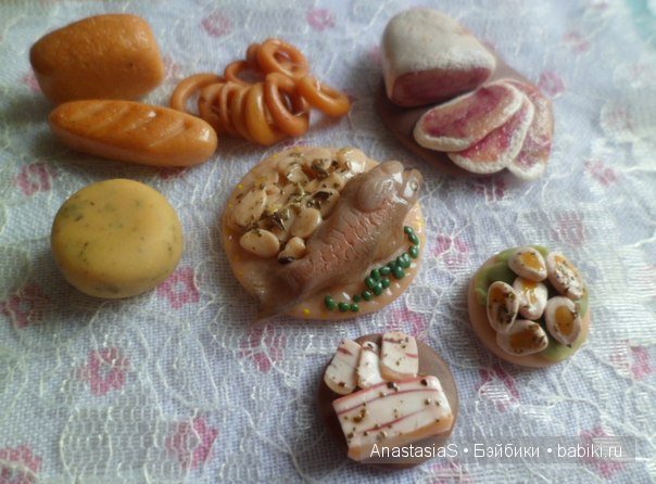 Миниатюра для кукол - вкусняшки маленького мира (фото 6)