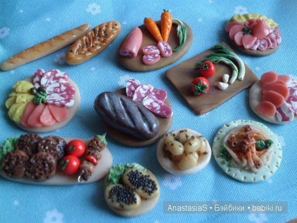 Миниатюра для кукол - вкусняшки маленького мира (фото 4)