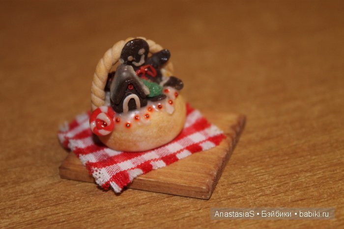 Миниатюра для кукол - вкусняшки маленького мира