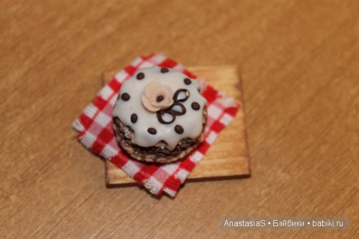 Миниатюра для кукол - вкусняшки маленького мира