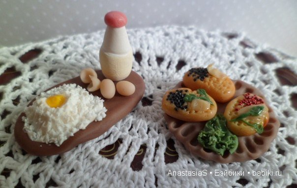 Миниатюра для кукол - вкусняшки маленького мира