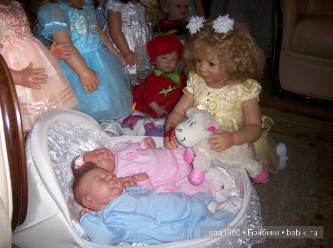 Мои девчонки.Не большая коллекция кукол от Моники Левениг в Новогоднию ночь (фото 4)