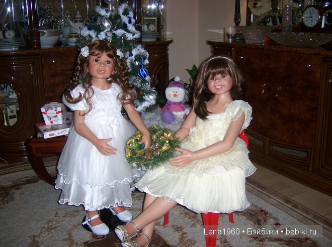 Мои девчонки.Не большая коллекция кукол от Моники Левениг в Новогоднию ночь (фото 10)