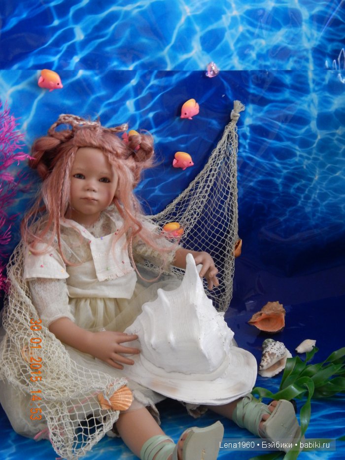 К нам русалка приплыла!Моя первая кукла от Annette Himstedt | Бэйбики К нам русалка приплыла!Моя первая кукла от Annette Himstedt