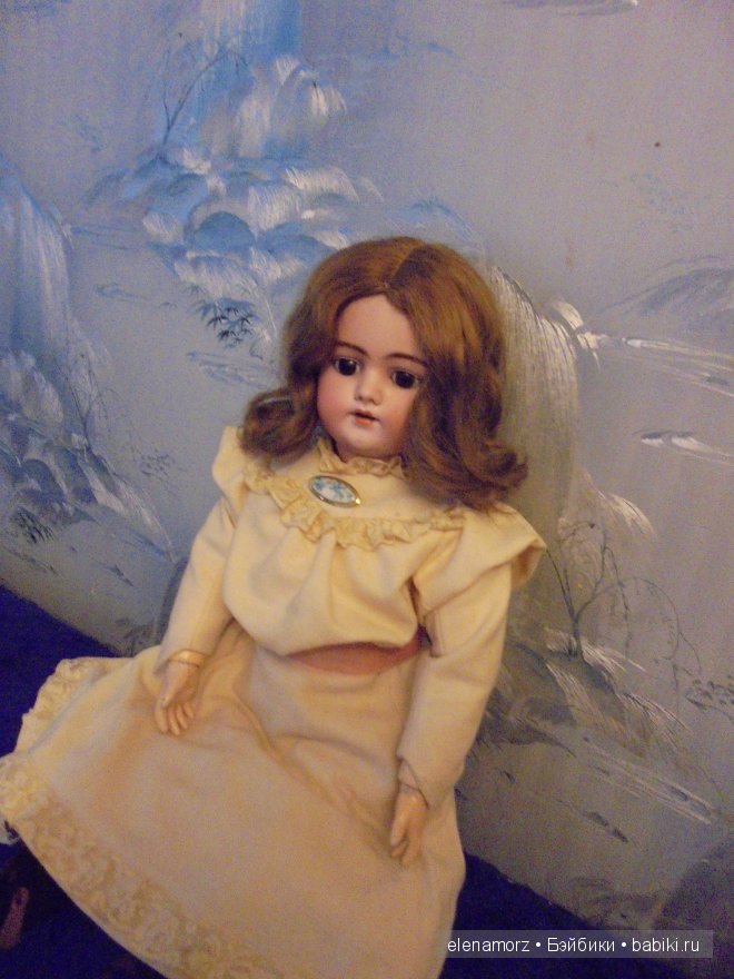 Моя антикварная кукла Александра Simon & Halbig (фото 5)