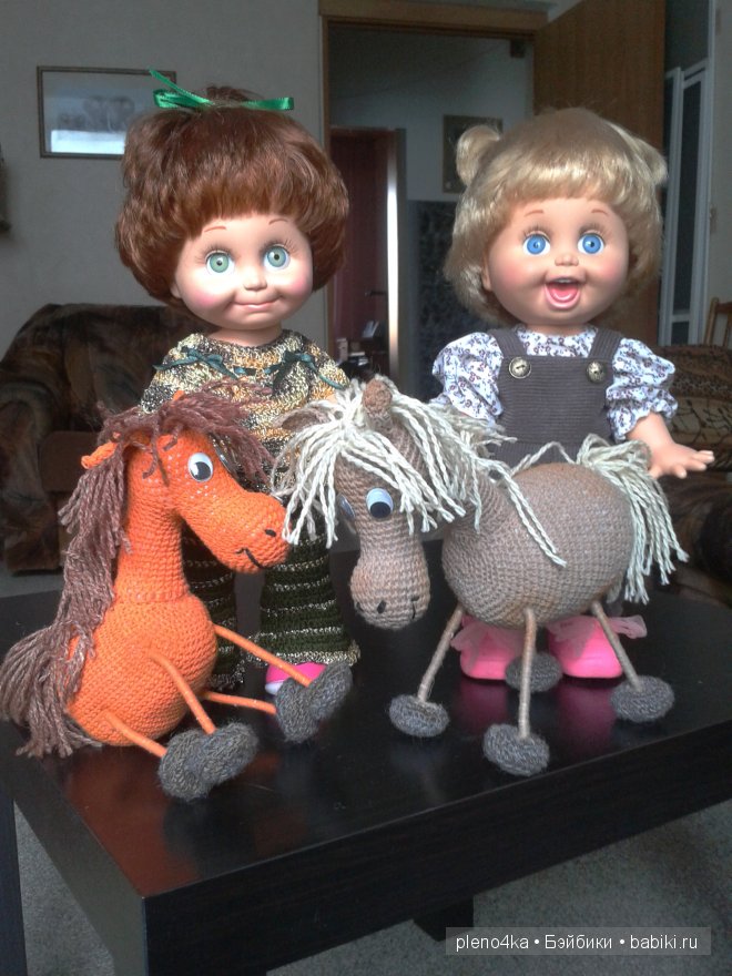 А у нас появились лошадки