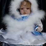 Мой первый реборн Снегурочка-Марина