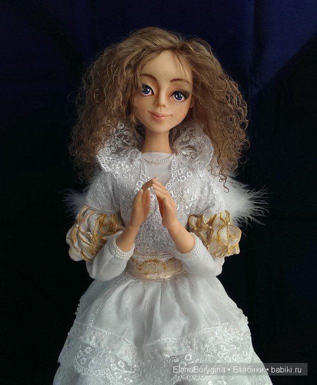 Моя новая авторская кукла Светлый Ангел
