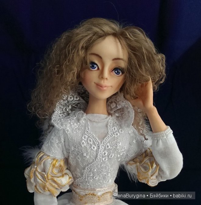 Моя новая авторская кукла Светлый Ангел (фото 3)