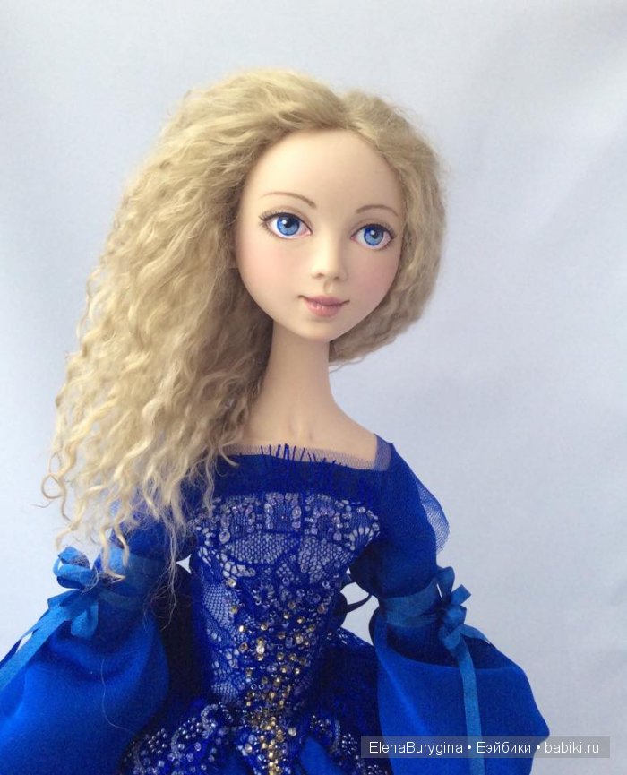 Золушка. Авторская кукла Бурыгиной Елены