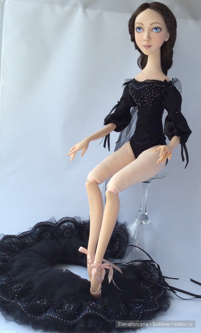 Балерина. Авторская кукла Елены Бурыгиной (фото 3)