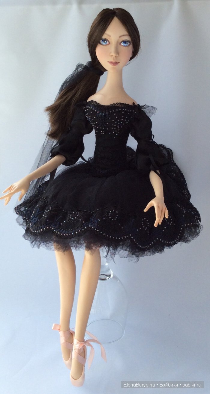 Балерина. Авторская кукла Елены Бурыгиной