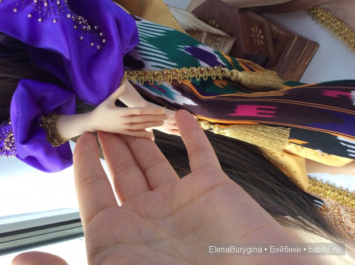 Лола-восточная красавица. Авторская кукла (фото 6)