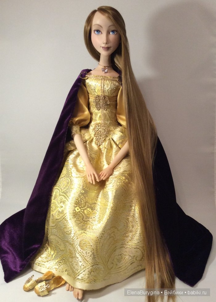Злата - принцесса Златовласка. Авторская кукла Бурыгиной Елены