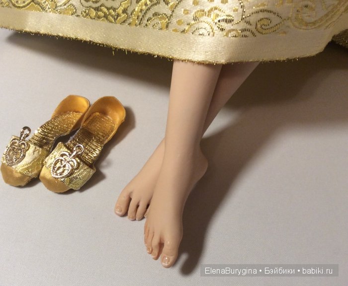 Злата - принцесса Златовласка. Авторская кукла