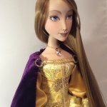 Злата - принцесса Златовласка. Авторская кукла