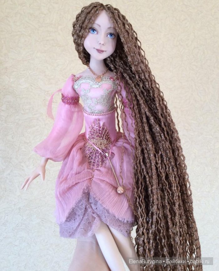 Авторская кукла Елены Бурыгиной