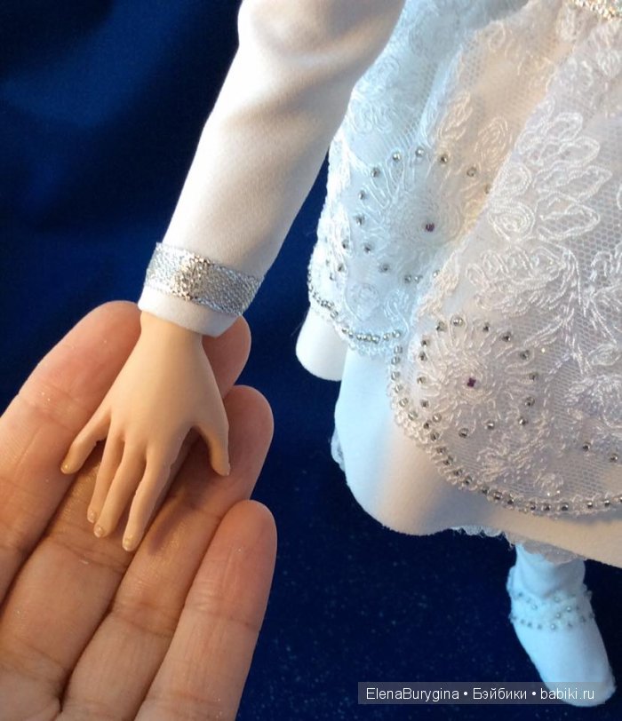 Снегурочка. Авторская кукла Бурыгиной Елены (фото 5)