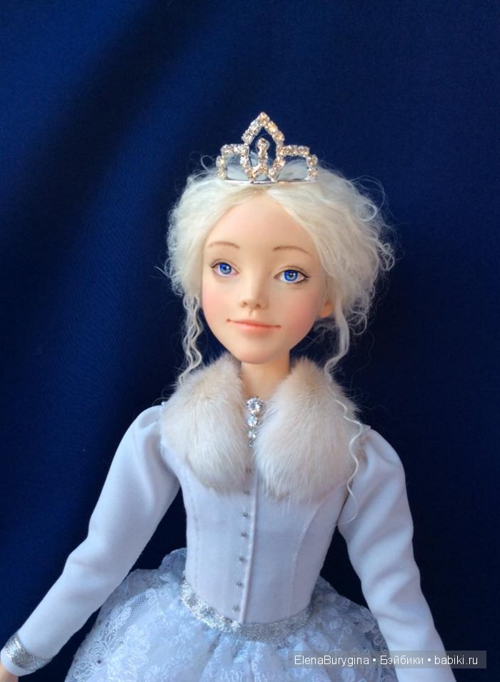Снегурочка. Авторская кукла Бурыгиной Елены (фото 3)