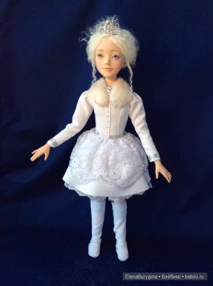 Снегурочка. Авторская кукла Бурыгиной Елены