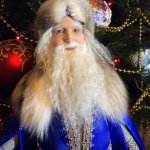 Мой Дедушка Морозушка. Авторская кукла Елены Бурыгиной